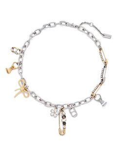 Grunge Glam Charm necklace