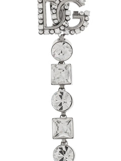 logo-plaque earrings