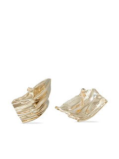 asymmetric draped earring