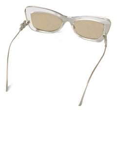crystal-embellished cat-eye frame sunglasses