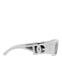 DG-logo square-frame sunglasses
