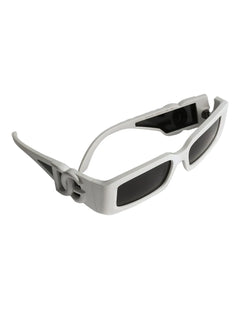 DG-logo square-frame sunglasses