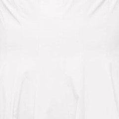 SHORT SLEEVE WELLS DRESS WHITE
