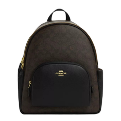 Court Backpack - Black Brown