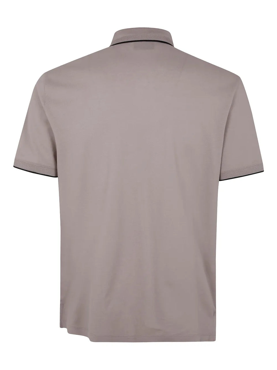 embroidered-logo cotton polo shirt