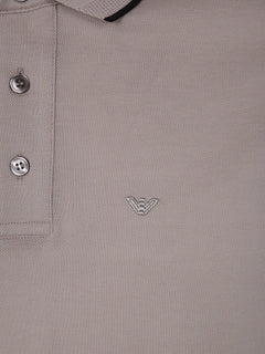 embroidered-logo cotton polo shirt