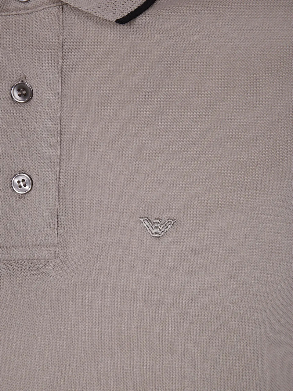 embroidered-logo cotton polo shirt