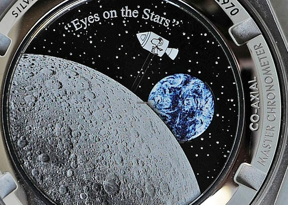 Omega Speedmaster Professional Moonwatch Silver Snoopy Award Co-Axial Chronograph 42mm