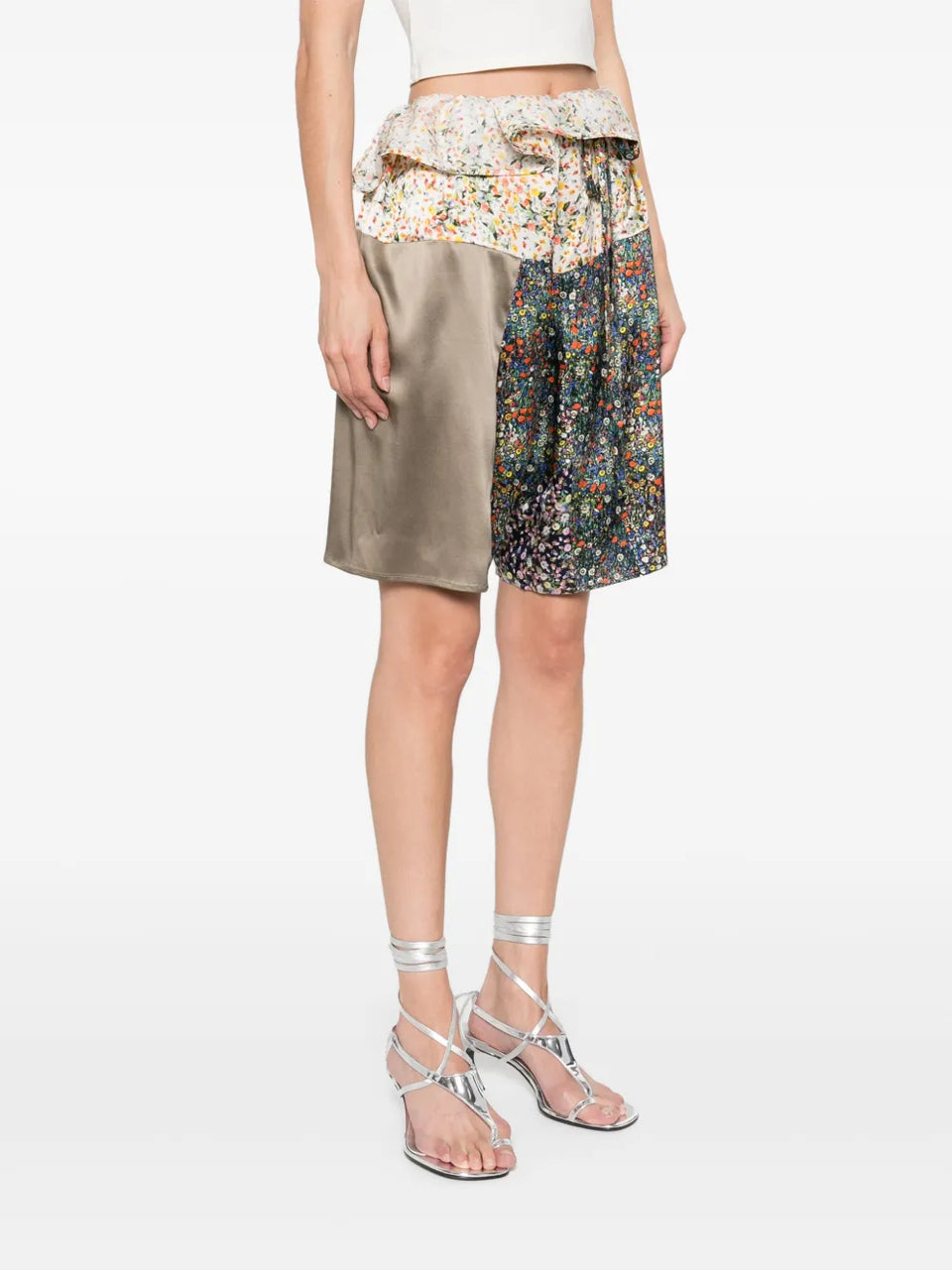 silk shorts
