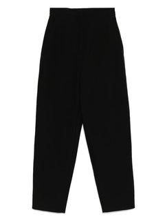 tapered-leg trousers