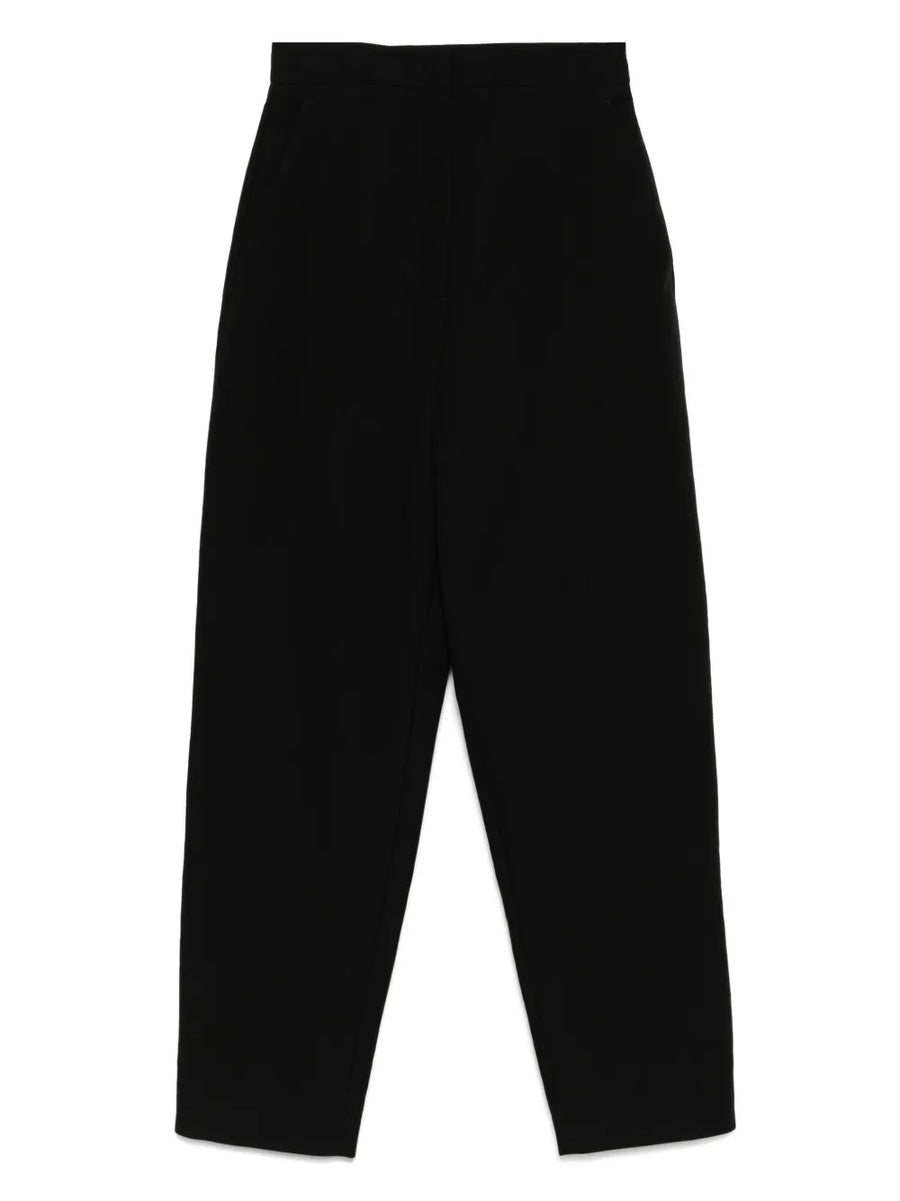 tapered-leg trousers