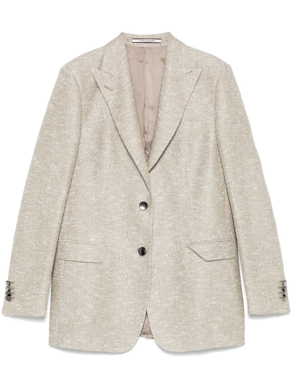 sequin-embellished blazer