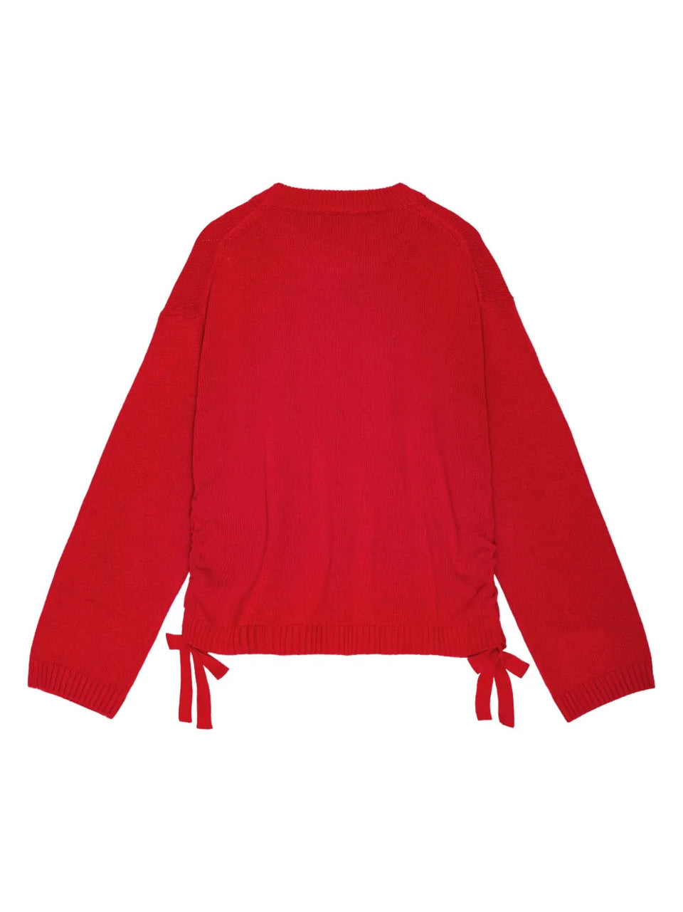 drawstring-hem sweater