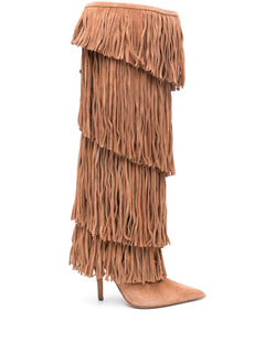 105mm Jessie fringed boots
