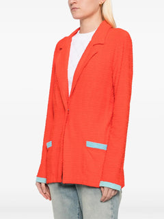 1990-2000s sports line single breasted jacket