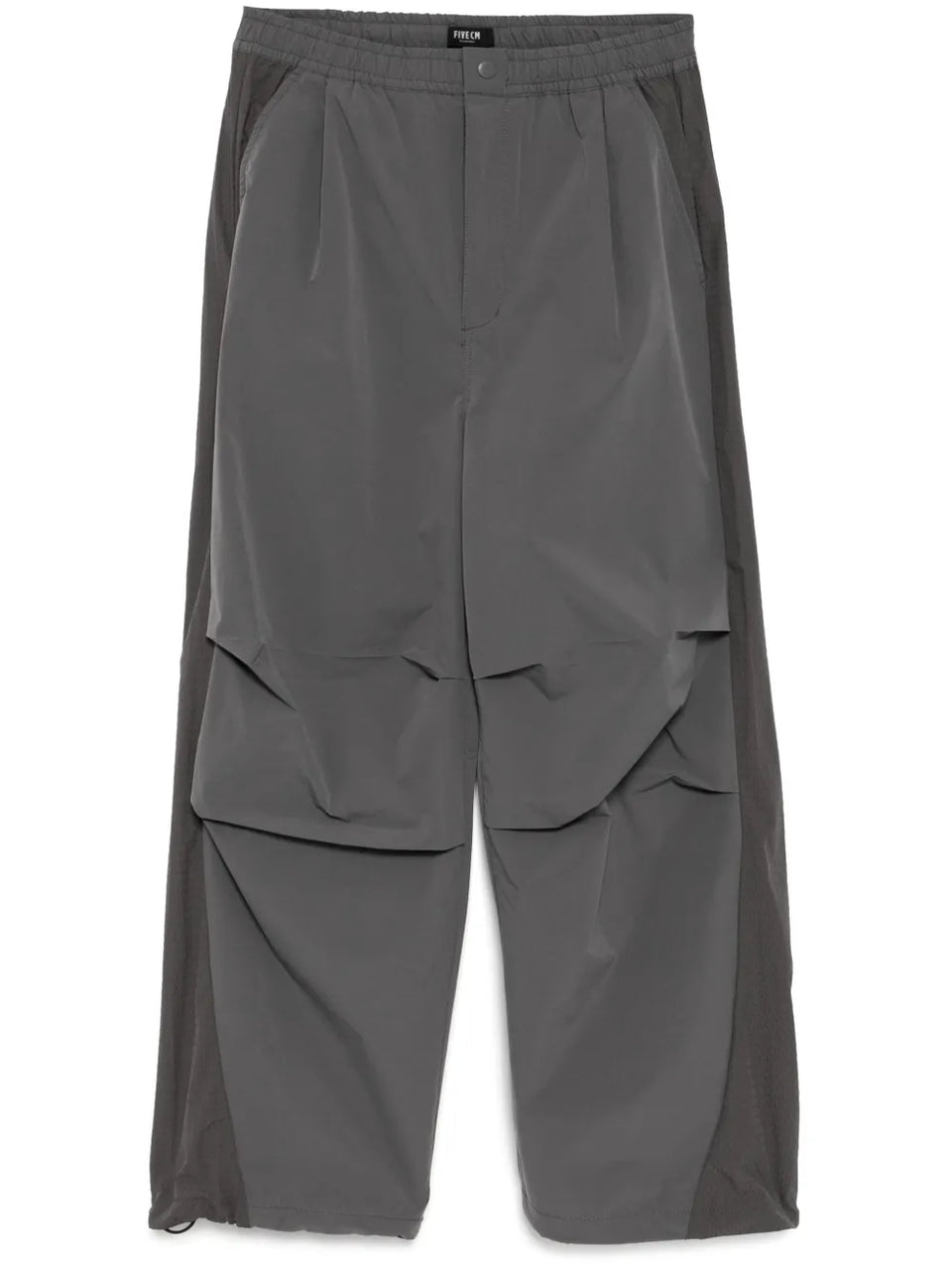panelled wide-leg trousers