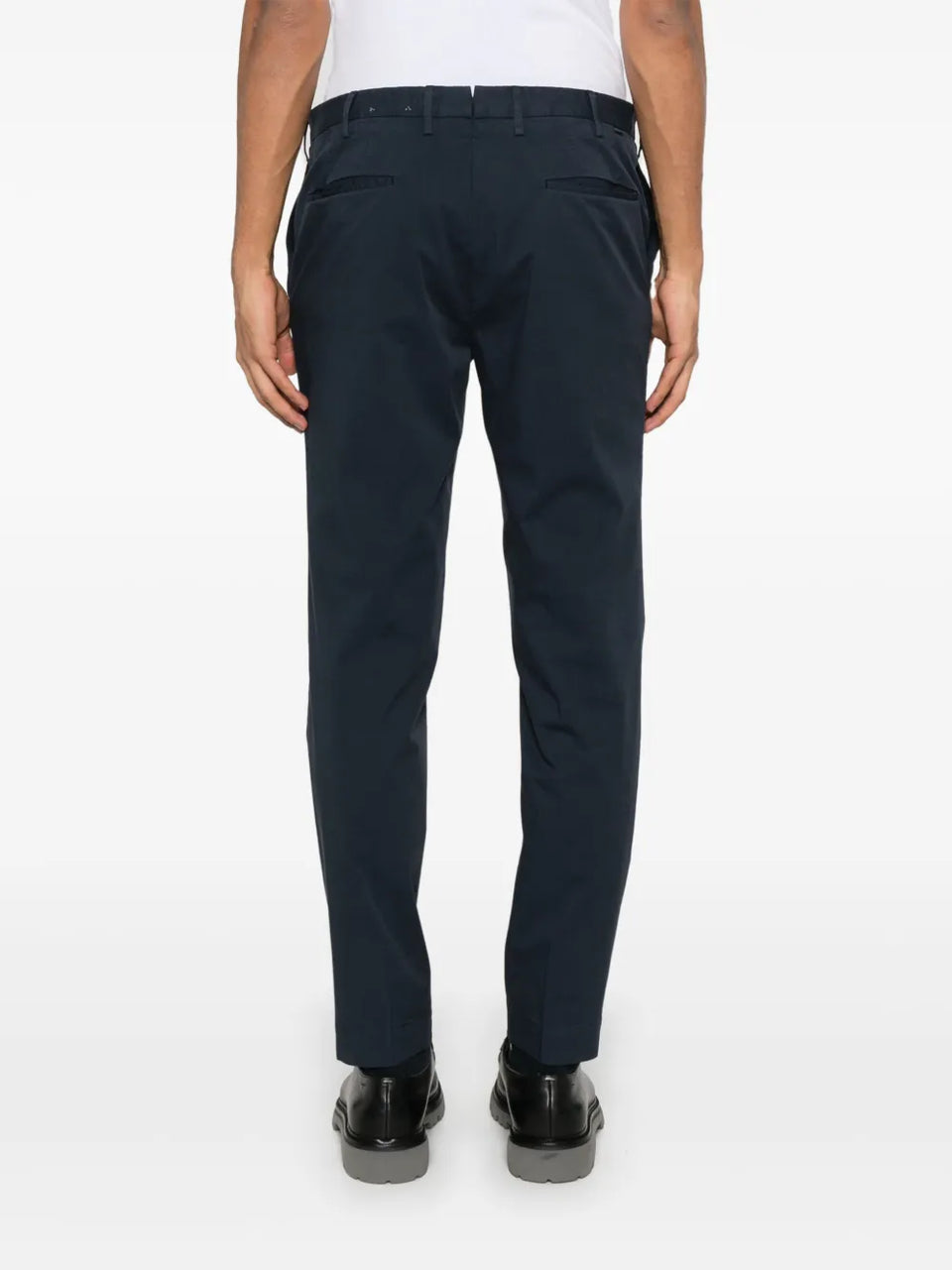 tapered-leg trousers