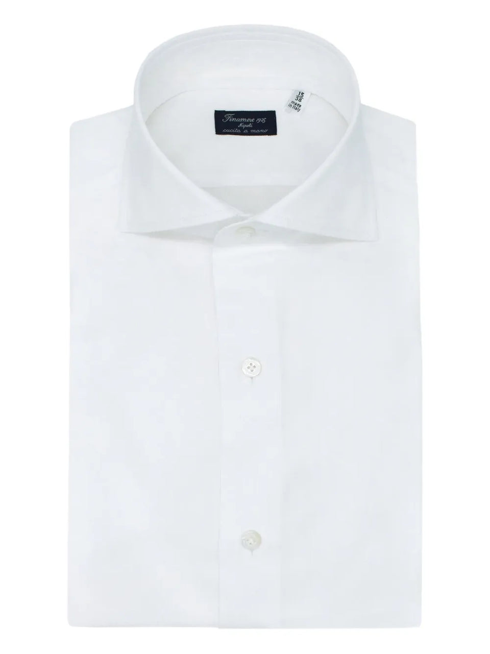 cutaway-collar shirt