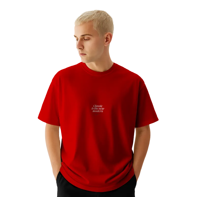 Myugen Nike Bitches Oversized T-Shirt Red