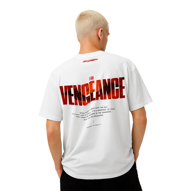 Myugen Vengeance Oversized T-Shirt White