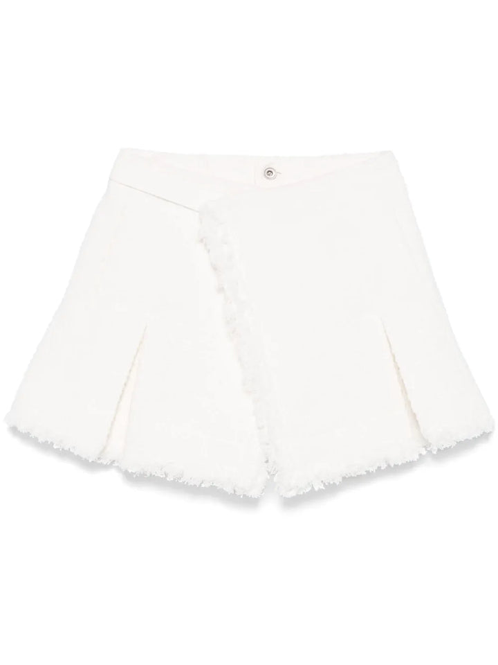 tweed skort