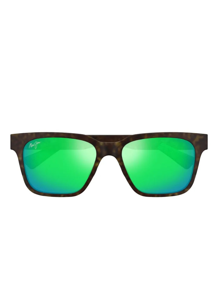 tortoise-frame sunglasses