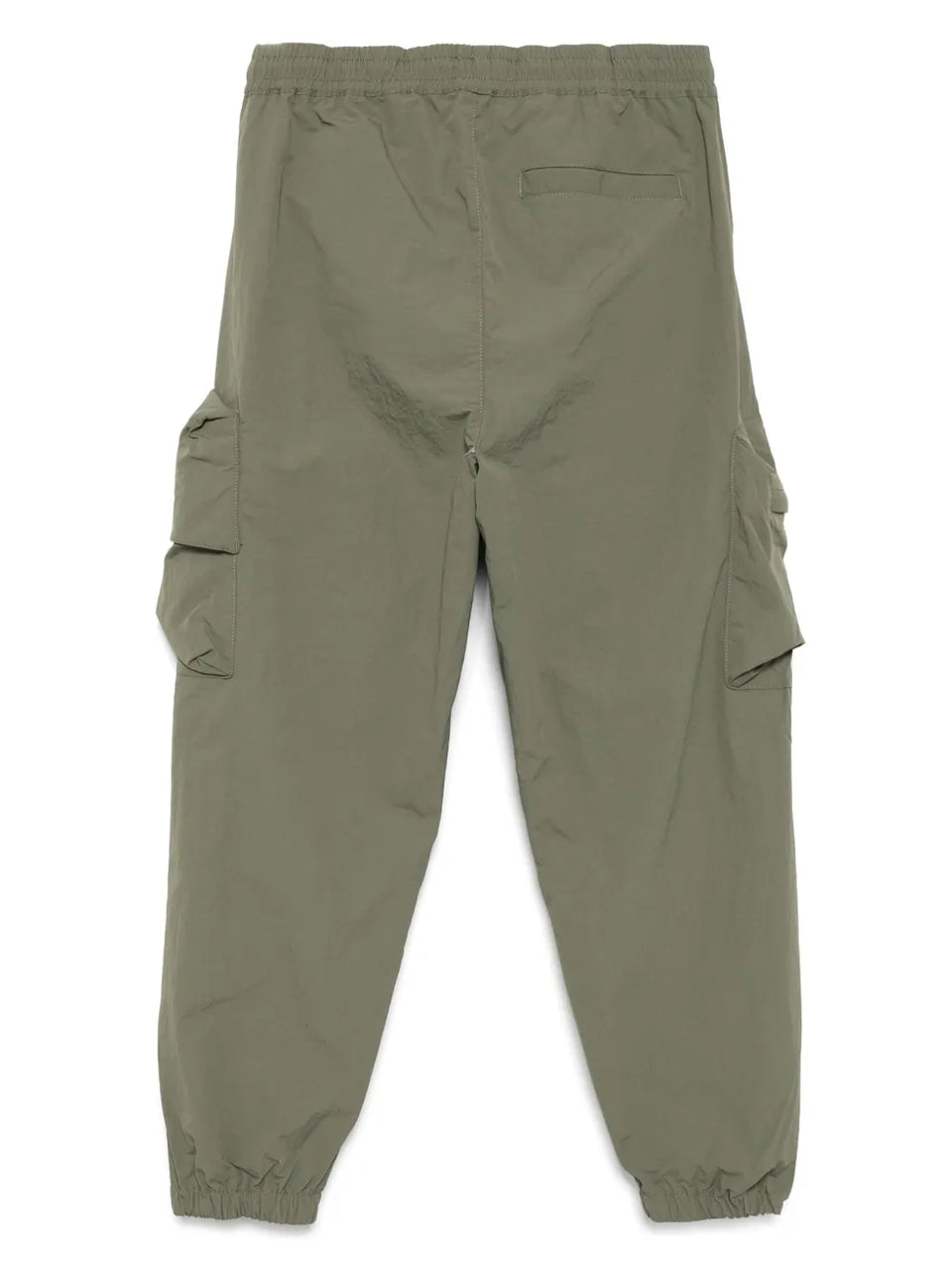 logo-embroidered cargo trousers