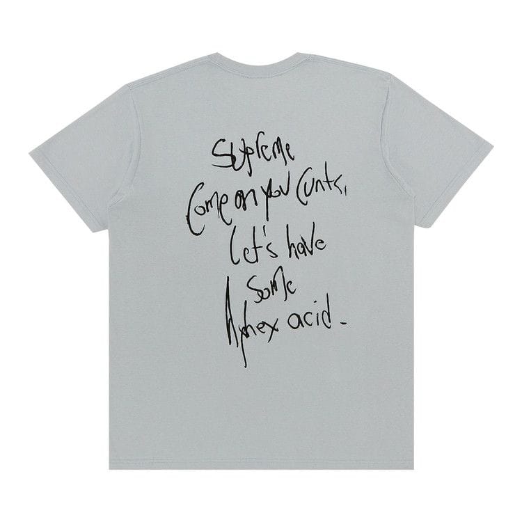 Supreme x Aphex Twin Windowlicker T-Shirt Cement