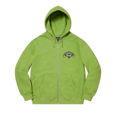 Supreme x Hysteric Glamour Zip Up Hoodie Lime