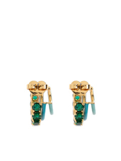 sparkling crystals earrings