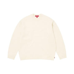 Supreme Angora Script Sweater Ivory