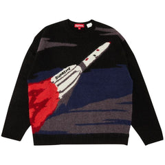 Supreme Rocket Sweater Black