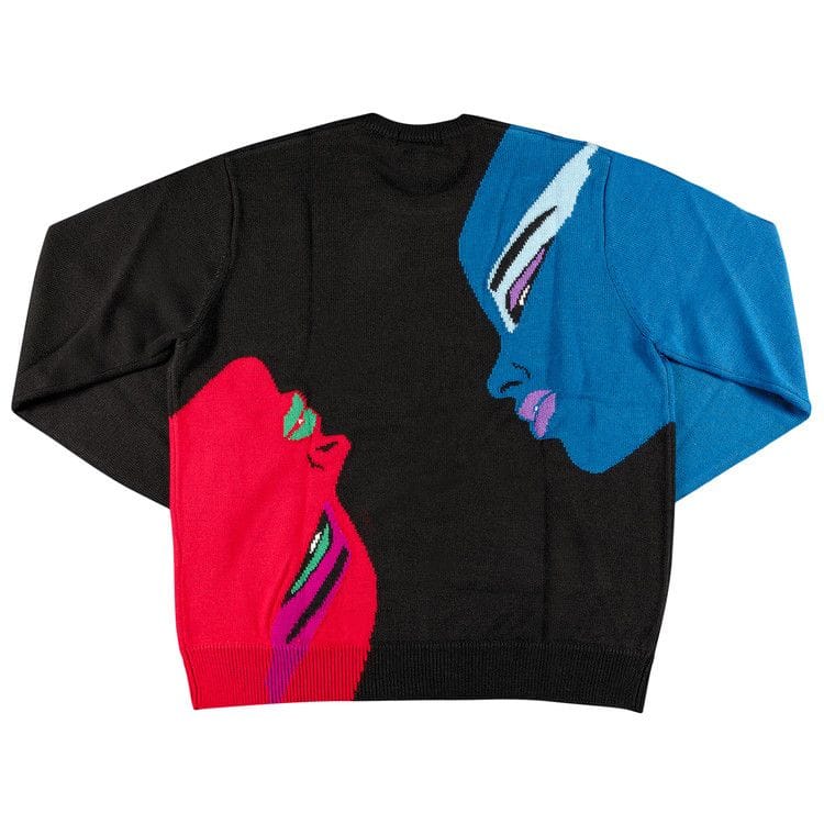 Supreme Faces Sweater Black