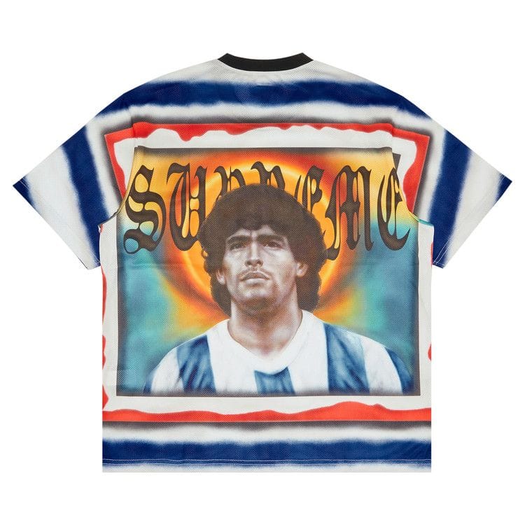 Supreme Maradona Soccer Jersey Multicolor