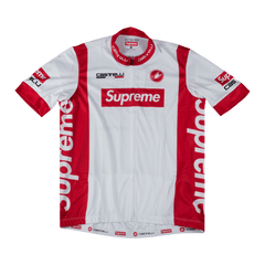 Supreme x Castelli Cycling Jersey White