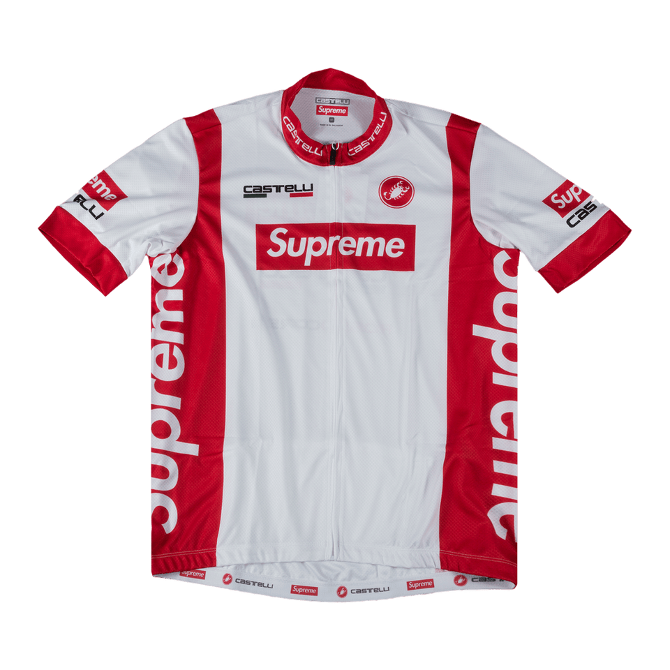 Supreme x Castelli Cycling Jersey White