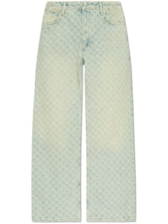 Monogram jeans