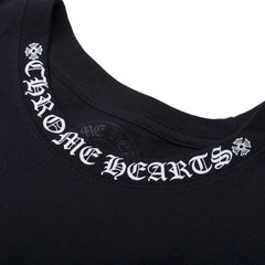 Chrome Hearts Neck Logo T-Shirt Black