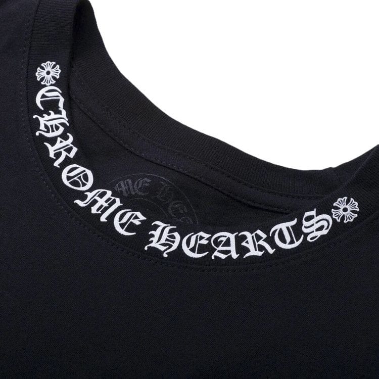Chrome Hearts Neck Logo T-Shirt Black