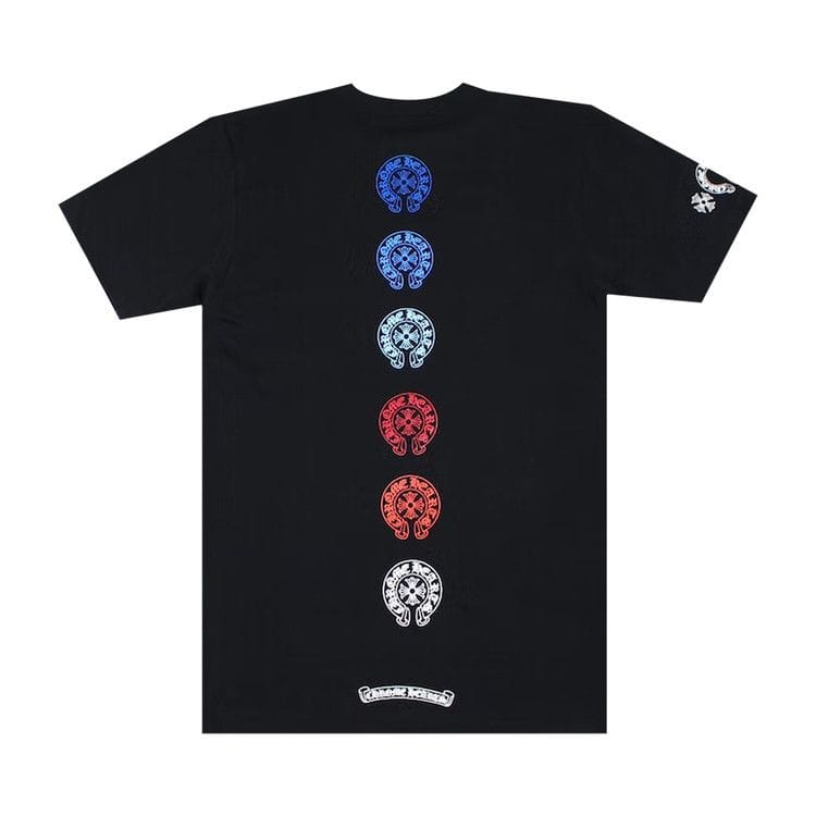 Chrome Hearts Multicolor Horseshoe T-Shirt Black