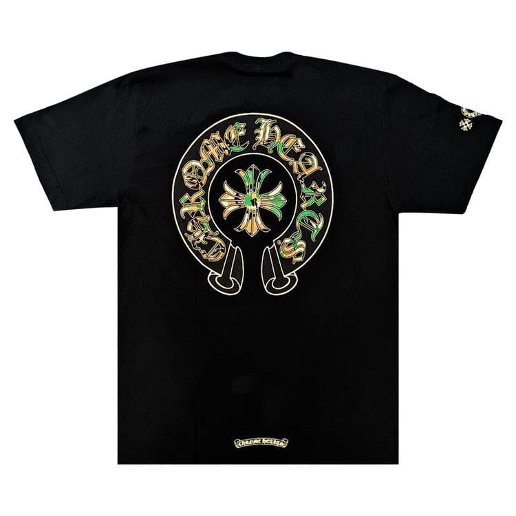 Chrome Hearts Horse Shoe Logo Pocket T-Shirt Black/Camo