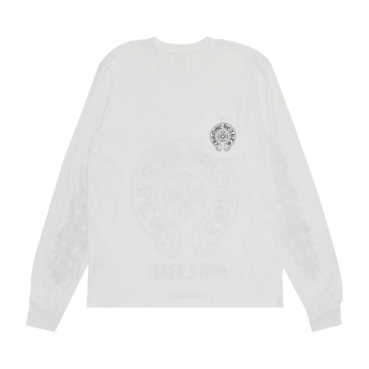 Chrome Hearts Malibu Exclusive Long-Sleeve T-Shirt White