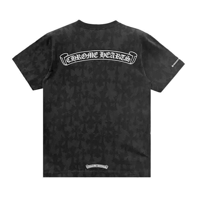 Chrome Hearts Crosses All Over Horseshoe T-Shirt Black