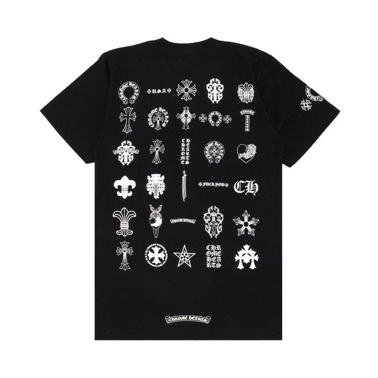 Chrome Hearts Multi Logo T-Shirt Black