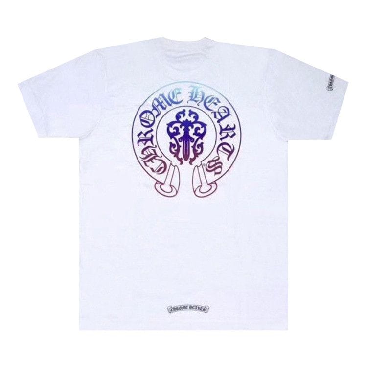 Chrome Hearts Gradient Dagger Motif Pocket T-Shirt White