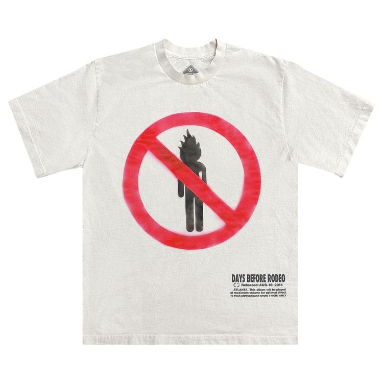 Cactus Jack by Travis Scott Rodeo T-Shirt White