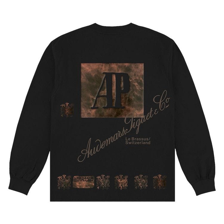 Cactus Jack by Travis Scott x Audemars Piguet Le Brassus Long-Sleeve T-Shirt Black