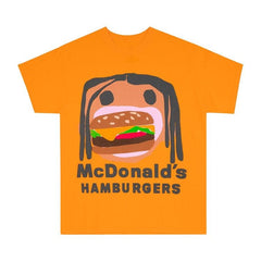Cactus Jack by Travis Scott x Cactus Plant Flea Market Burger Mouth T-Shirt Gold