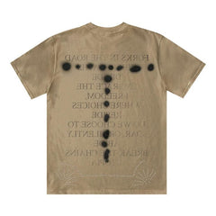 Cactus Jack by Travis Scott Sprayed Shorts-Sleeve T-Shirt Multicolor