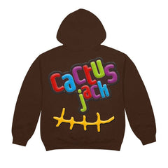 Cactus Jack by Travis Scott x McDonald's Smile Hoodie Brown